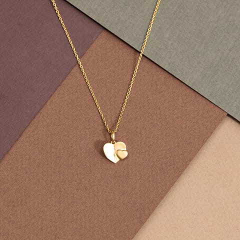 Twin Flames Gold Pendant