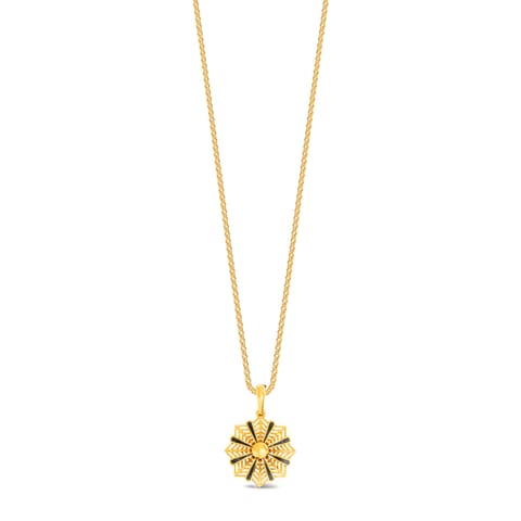 Lacy Geometry Gold Pendant Lacy Geometry Gold Pendant