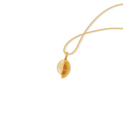 Poised Band Gold Pendant Poised Band Gold Pendant