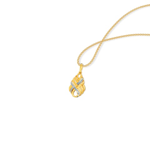 Polished Halo Gold Pendant Polished Halo Gold Pendant