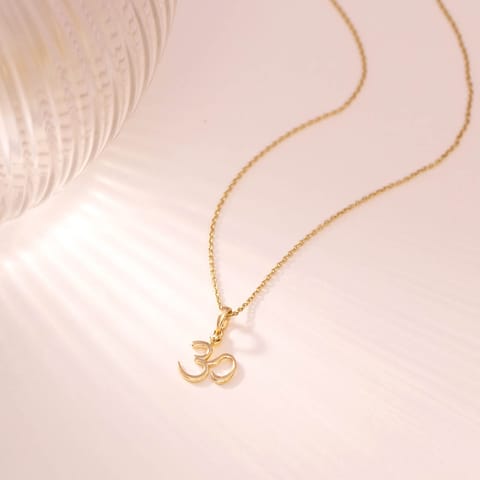 Gracing Om Gold Pendant Gracing Om Gold Pendant