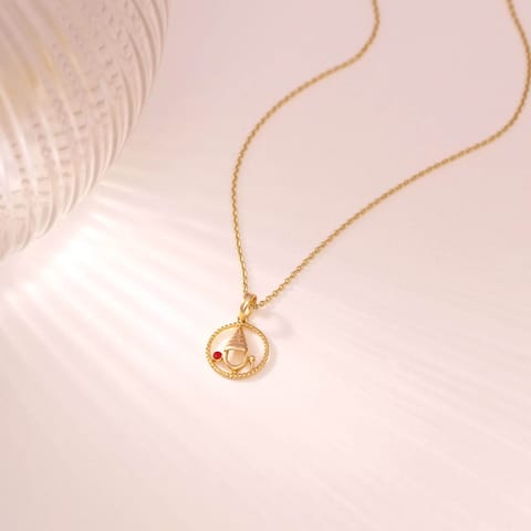 Balaji Gold Pendant