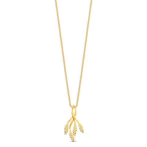 Swivel Petals Gold Pendant Swivel Petals Gold Pendant