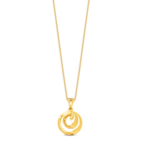 Looping Fusion Gold Pendant Looping Fusion Gold Pendant
