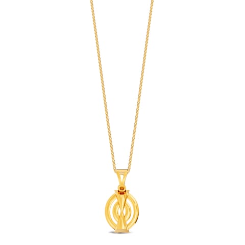 Sphere Fusion Gold Pendant