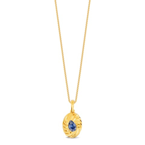 Exquisite Prism Gemstone Pendant
