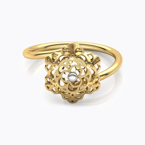 Abril Cutout Gold Ring Abril Cutout Gold Ring
