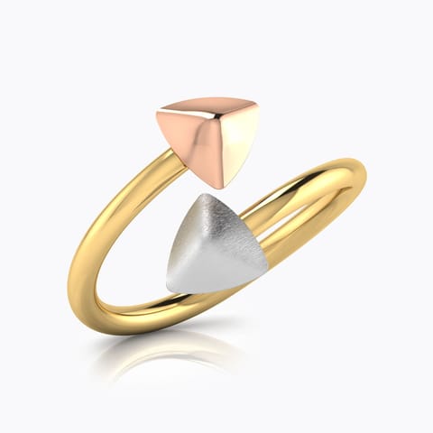 Kepa Geometric Gold Ring