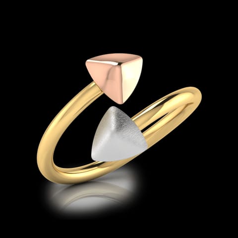 Kepa Geometric Gold Ring