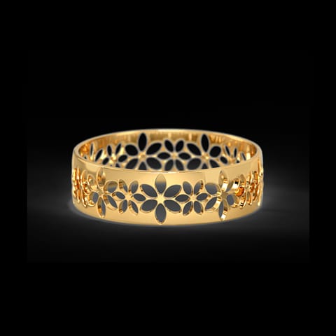 Floret Cutout Gold Band Floret Cutout Gold Band