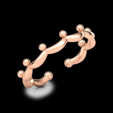 Crowned Midi Gold Ring Crowned Midi Gold Ring