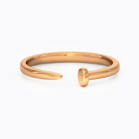 Tapering Open Gold Ring Tapering Open Gold Ring