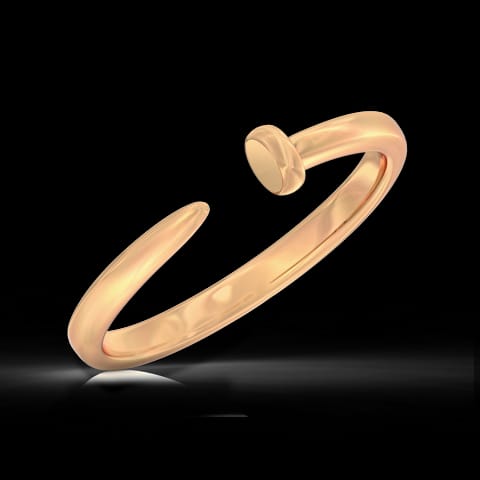 Tapering Open Gold Ring Tapering Open Gold Ring