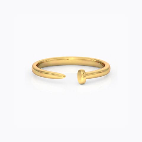 Tapering Open Gold Ring Tapering Open Gold Ring