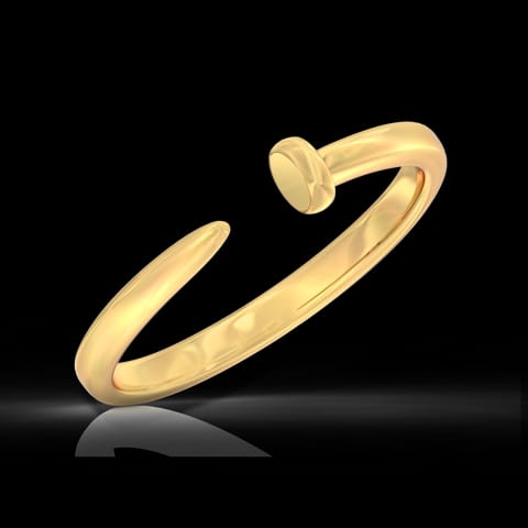 Tapering Open Gold Ring Tapering Open Gold Ring