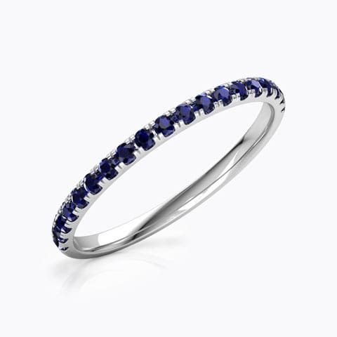 Azure Linear Gemstone Ring Azure Linear Gemstone Ring