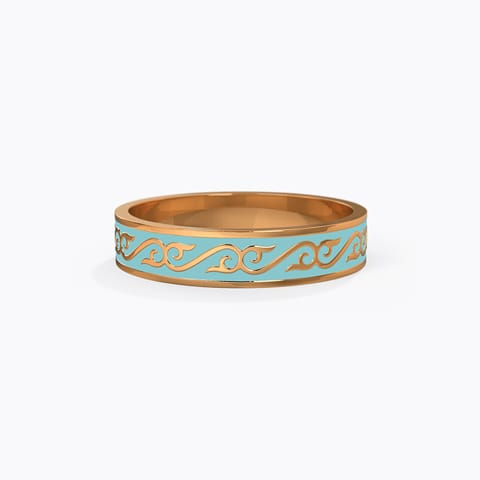 Blooming Swara Gold Band Blooming Swara Gold Band