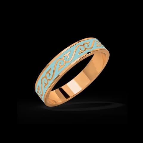 Blooming Swara Gold Band Blooming Swara Gold Band
