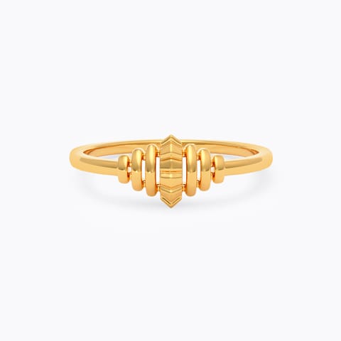 Linear Gleam 9KT Gold Ring Linear Gleam 9KT Gold Ring
