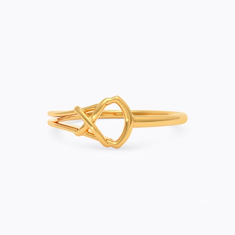 Gleaming Cone 9KT Gold Ring Gleaming Cone 9KT Gold Ring
