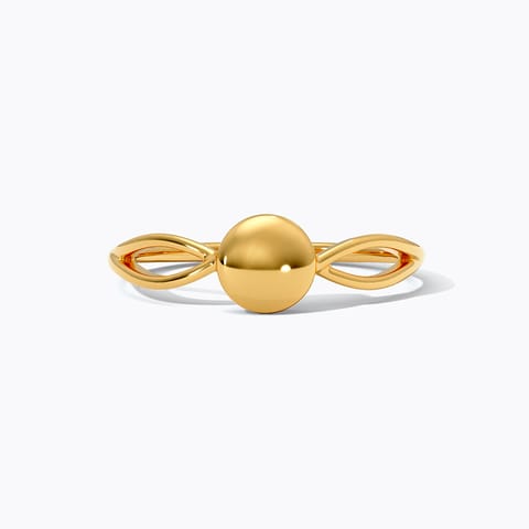 Plain Orb 9KT Gold Ring Plain Orb 9KT Gold Ring
