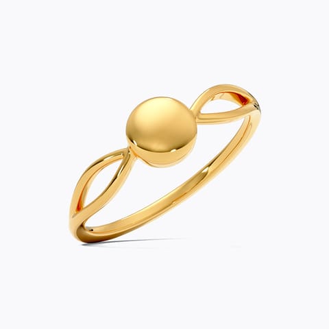 Plain Orb 9KT Gold Ring Plain Orb 9KT Gold Ring