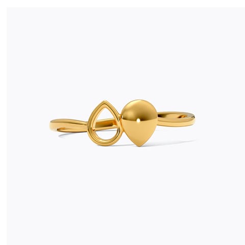 Gilded Pear 9KT Gold Ring