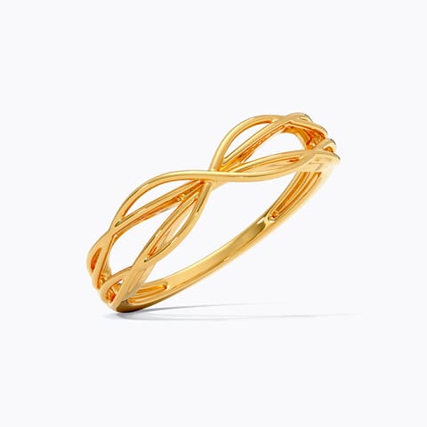Initertwining Shine 9KT Gold Ring Initertwining Shine 9KT Gold Ring