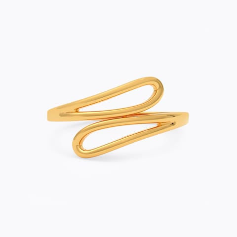 Clasp 9KT Gold Ring