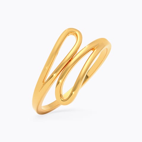 Clasp 9KT Gold Ring