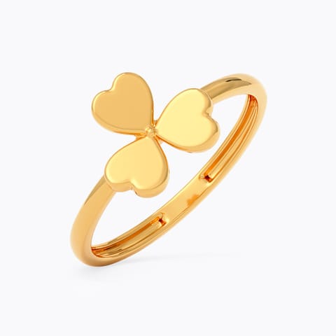 Clover 9KT Gold Ring