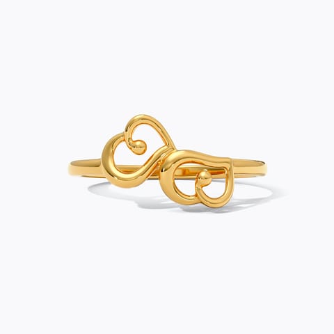 Wavy Heart 9KT Gold Ring Wavy Heart 9KT Gold Ring