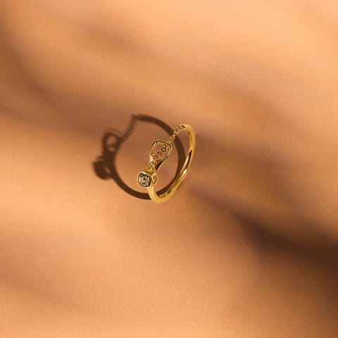 Topaz Link 9KT Gemstone Ring Topaz Link 9KT Gemstone Ring