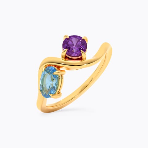 Fusion Strike 9KT Gemstone Ring