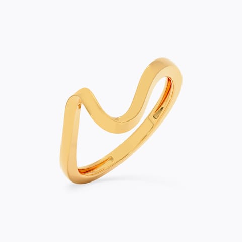 Subtle Wave Gold Ring Subtle Wave Gold Ring