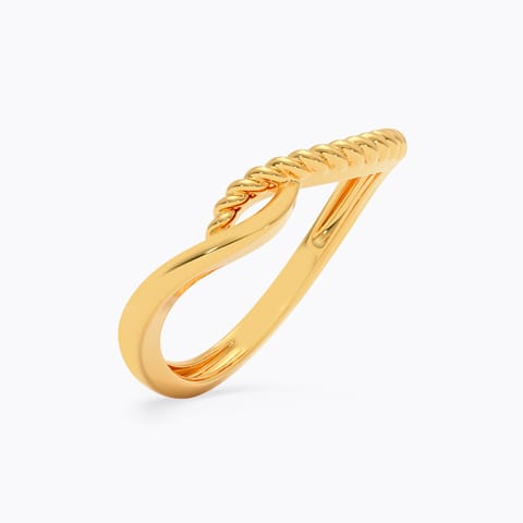 Texturted Gleam Gold Ring Texturted Gleam Gold Ring