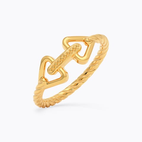 Isotope Gold Ring Isotope Gold Ring