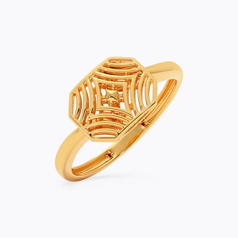 Octave Mesh Gold Ring Octave Mesh Gold Ring