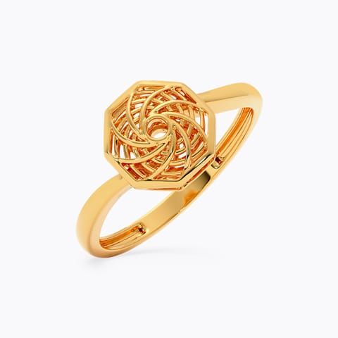 Octave Swirl Gold Ring Octave Swirl Gold Ring