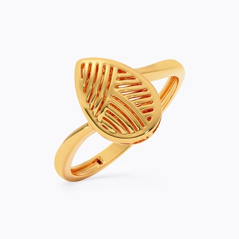 Pear Cutout Gold Ring Pear Cutout Gold Ring