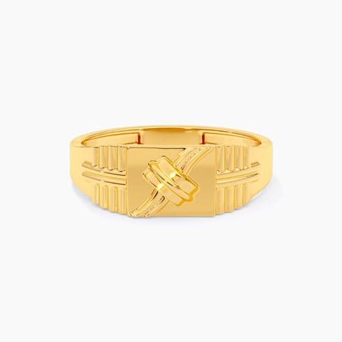 Aurum Lite 9KT Gold Ring for Men Aurum Lite 9KT Gold Ring for Men