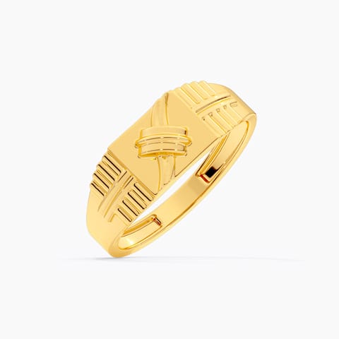 Aurum Lite 9KT Gold Ring for Men Aurum Lite 9KT Gold Ring for Men