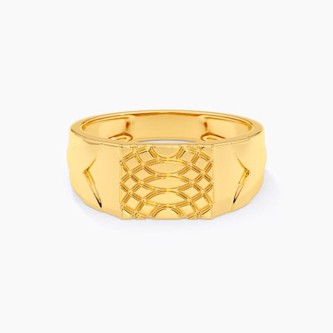 Aurex 9KT Gold Ring for Men