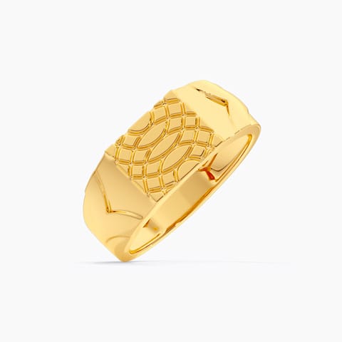 Aurex 9KT Gold Ring for Men