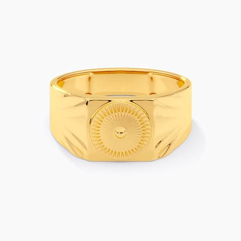 Ember 9KT Gold Ring for Men