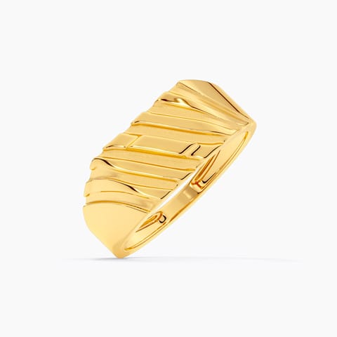 Zeko 9KT Gold Ring for Men