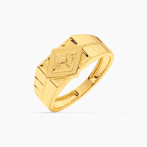 Tavion 9KT Gold Ring for Men