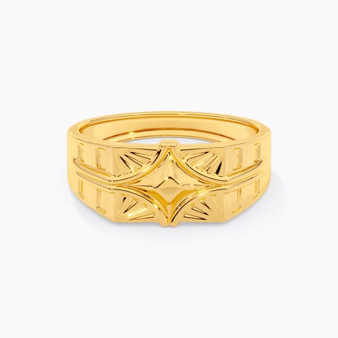 Falcon 9KT Gold Ring for Men