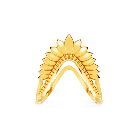 Aurelia 9KT Gold Vanki Ring