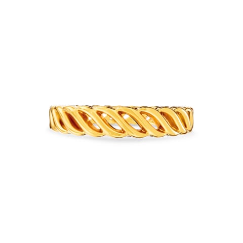 Meadow Waves 9KT Gold Ring